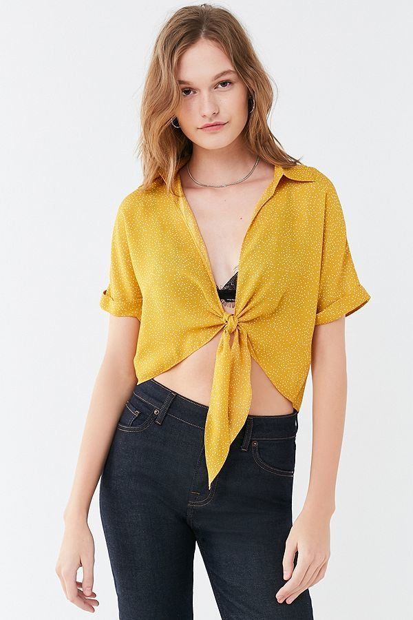 accent Sikker Rose 20 Front-Tie Crop Tops That'll Pull Together Any Look | HuffPost Life