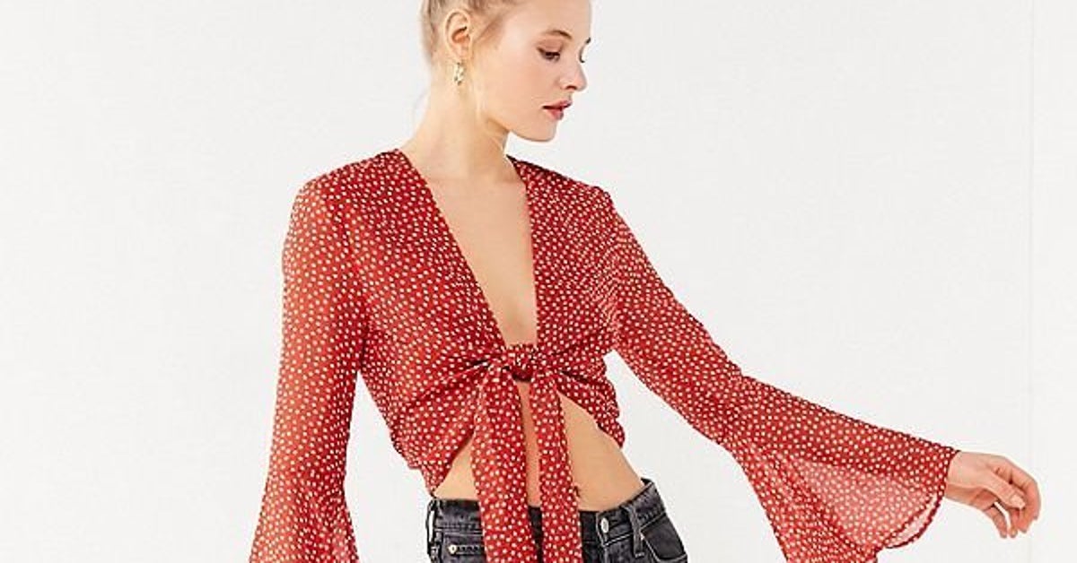 20 FrontTie Crop Tops That'll Pull Together Any Look HuffPost Life