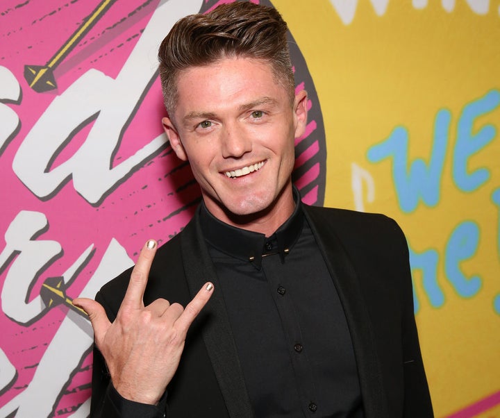 Spencer Liff choreographed the new musical, "Head Over Heels," now on Broadway. He's seen here at its July 26 opening.