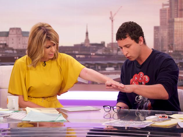 Julius Dein performed this trick on 'Good Morning Britain'