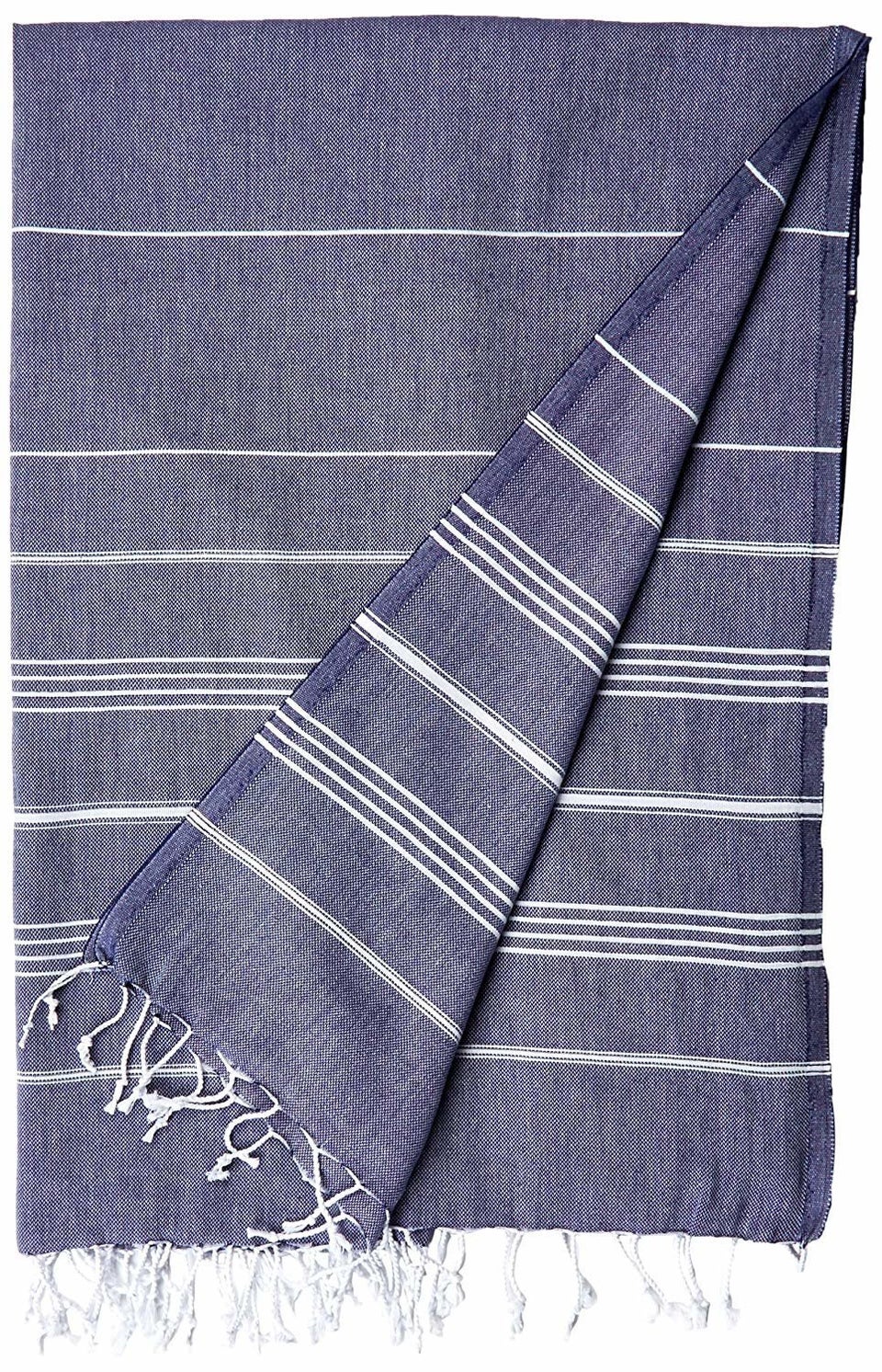 Turkish Striped Bath Towels - The Riviera Towel Company