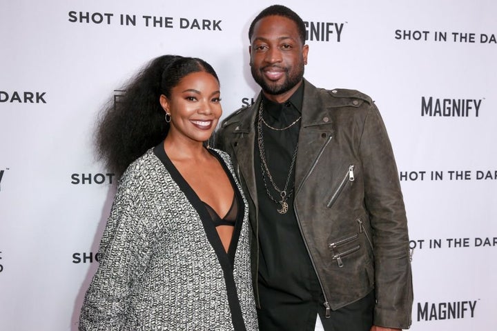 Gabrielle Union and Dwyane Wade attend a screening on Feb. 15 in West Hollywood, Calif. 