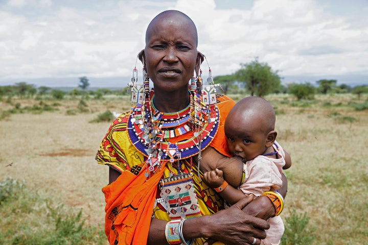 Boyadjieva spent five days with the Maasai tribe in Kenya.