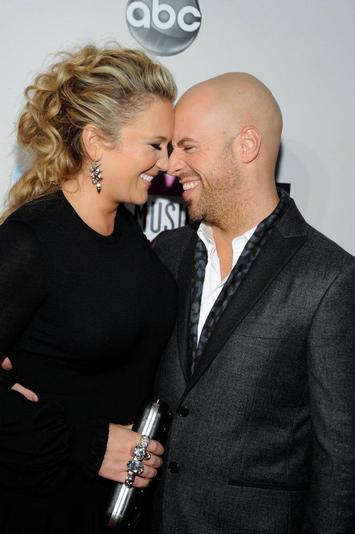 Deanna and Chris Daughtry in 2011. They co-wrote “As You Are,” a ballad on the new album.