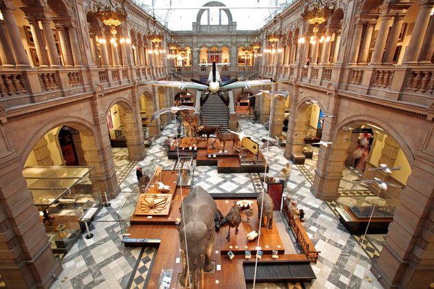 The Kelvingrove Art Gallery and Museum. 