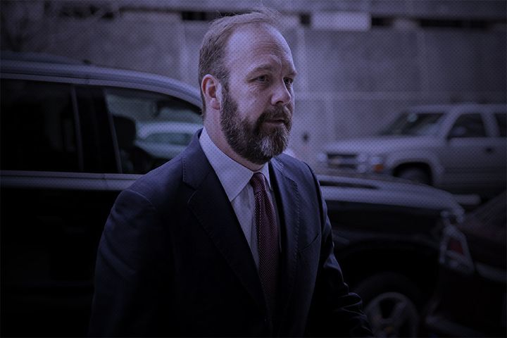 Rick Gates, the star witness in the case against Trump campaign manager Paul Manafort.
