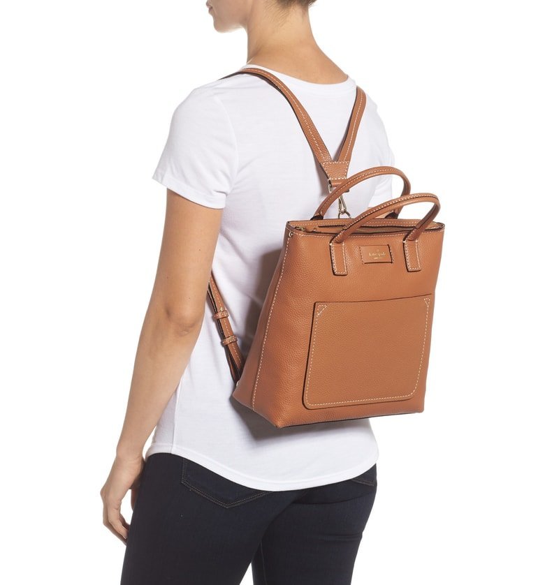 Buy Small Convertible Backpack Purse, Leather Convertible Backpack, Brown  Tote Women, Convertible Tote Women Diaper Bag Women Online in India - Etsy