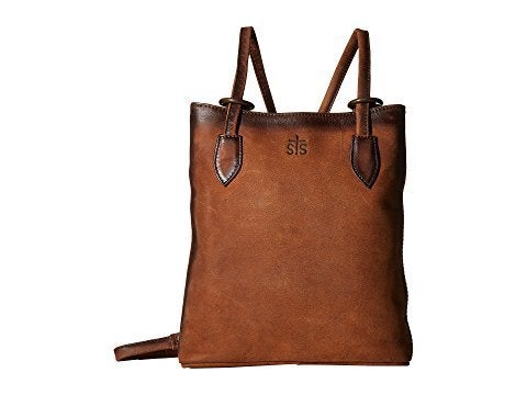 Leather Convertible Shoulder Bag