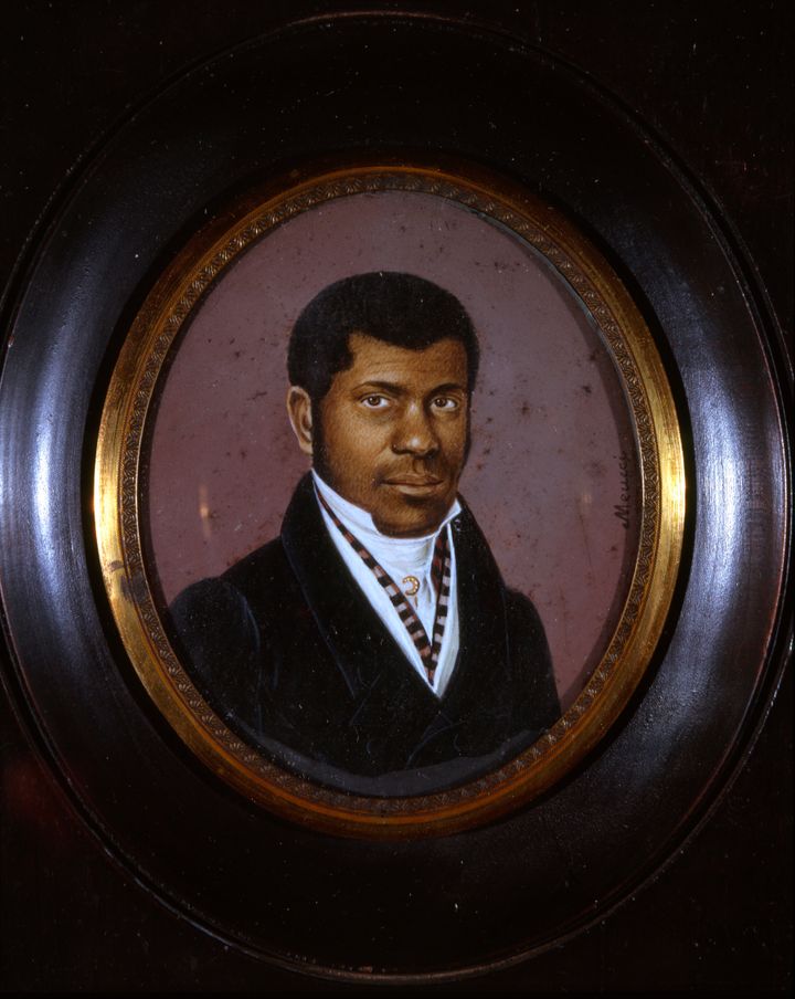 Born in slavery in Santo Domingo, Haiti, Pierre Toussaint was brought to New York about 1797 by Jean Berard, a French landowner. When Berard returned to Haiti and died, leaving his young widow in New York without means, Toussaint took care of her until her death, supporting her and his own family as one of the most successful hairdressers in New York City. He used his wealth to begin a school, an orphanage and a religious community of black nuns.