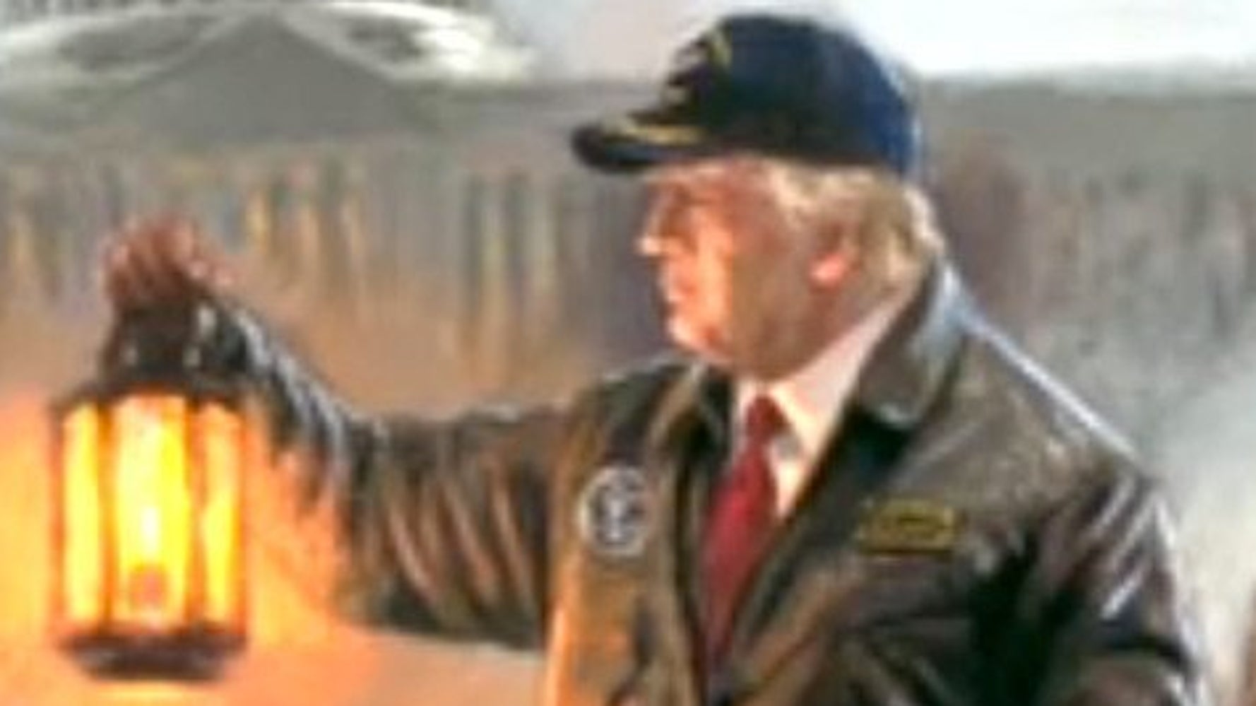 Bizarre Right Wing Trump Portrait Gets Mercilessly Mocked On
