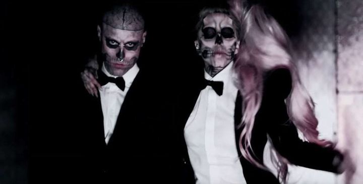 Zombie Boy starred in Lady Gaga's 2011 video for 'Born This Way'