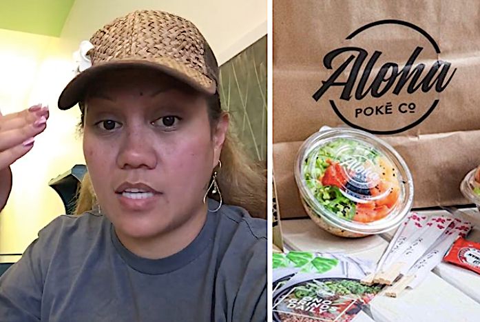 The Native Hawaiian owner of a family-run business couldn't afford to take on a large restaurant chain. Now she feels like they've banned her from using her language.