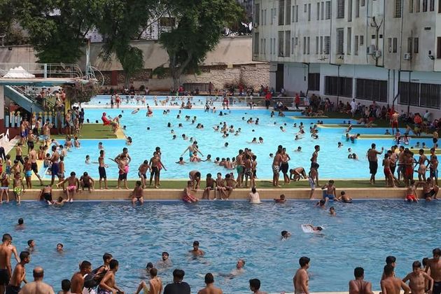 Alger Réouverture De La Piscine Du 20 Août 1955 De Belouizdad Al