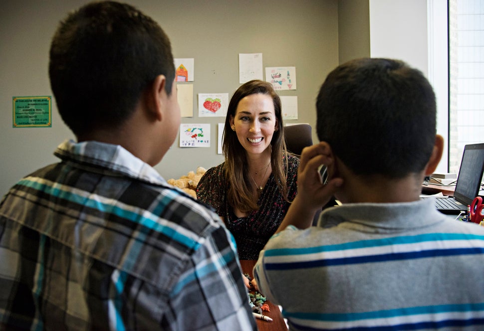 Attorneys like Joanna Fluckey of Kids in Need of Defense (KIND) are trying their best to prepare their young clients, by gett