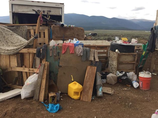 Eleven children have been taken into protection custody after being found in squalid conditions in New Mexico 