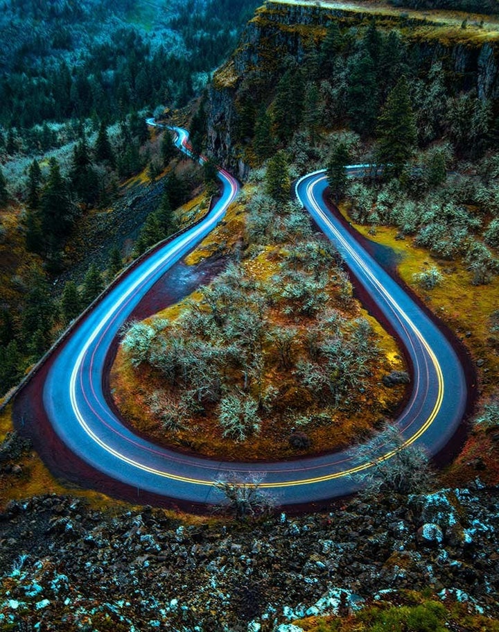 <p>This stretch of highway was the first of its kind to be officially declared a National Historic Landmark, and it’s easy to see why.</p>