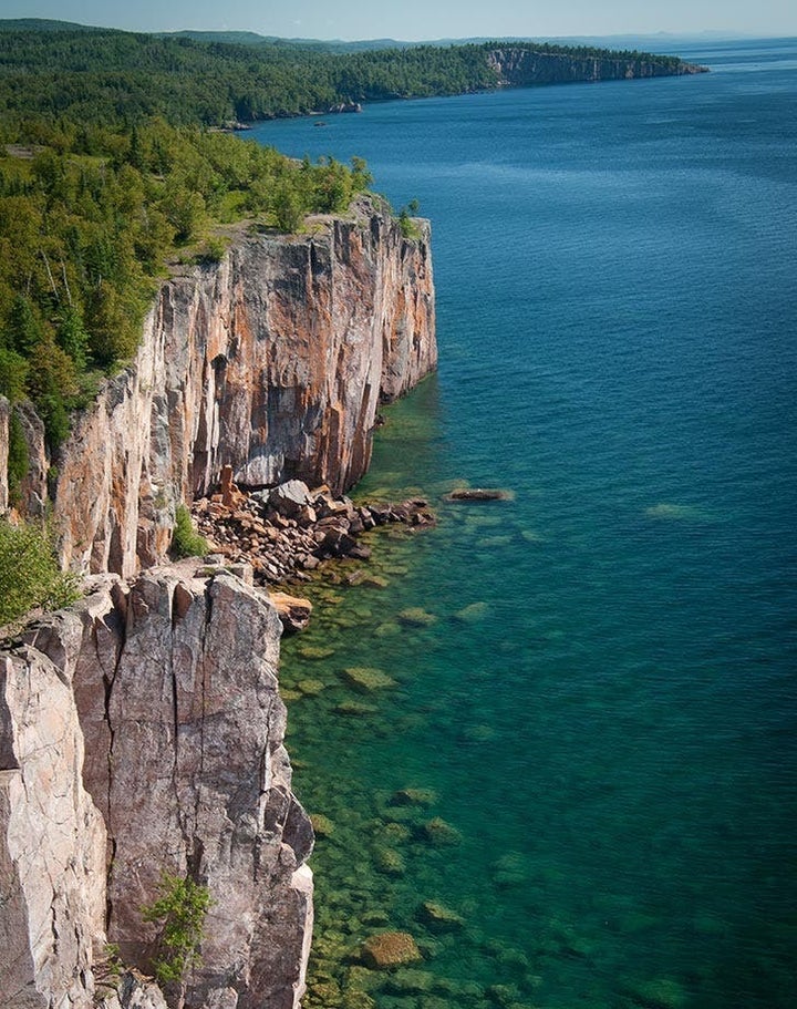 For a truly otherworldly experience, drive along the coast of the biggest freshwater lake in the world: Lake Superior.