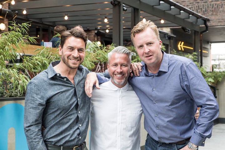 Be At One founders Steve Locke, Leigh Miller and Rhys Oldfield (left to right).