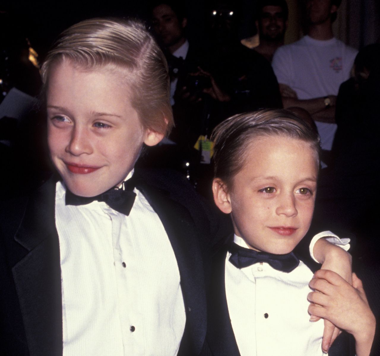 Macaulay and Kieran Culkin at the fifth annual American Comedy Awards back in 1991, just months after the release of the blockbuster hit "Home Alone."