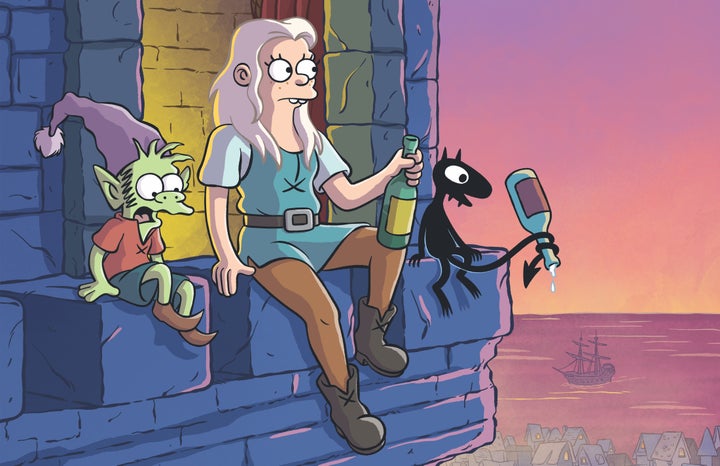 "Disenchantment" comes to Netflix.