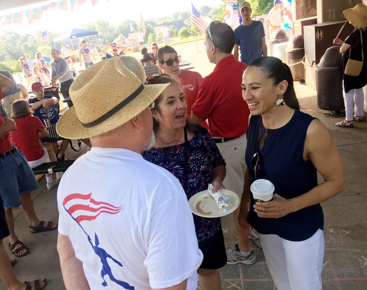 Sharice Davids defeated a Bernie Sanders-backed candidate in Tuesday's Democratic primary.