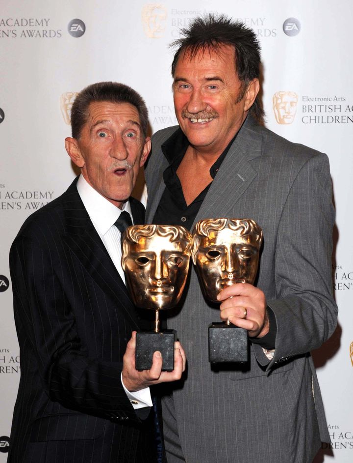 The pair had worked together for years, with their show 'ChuckleVision' even winning a Childrens Bafta