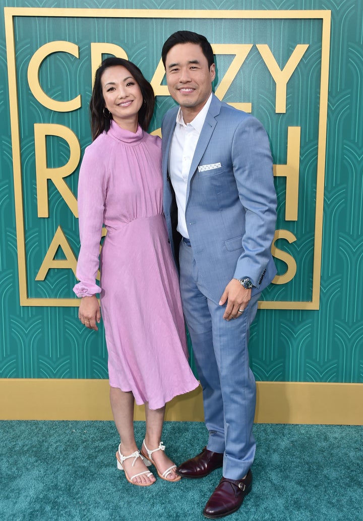 Actress Jae Suh Park and actor Randall Park