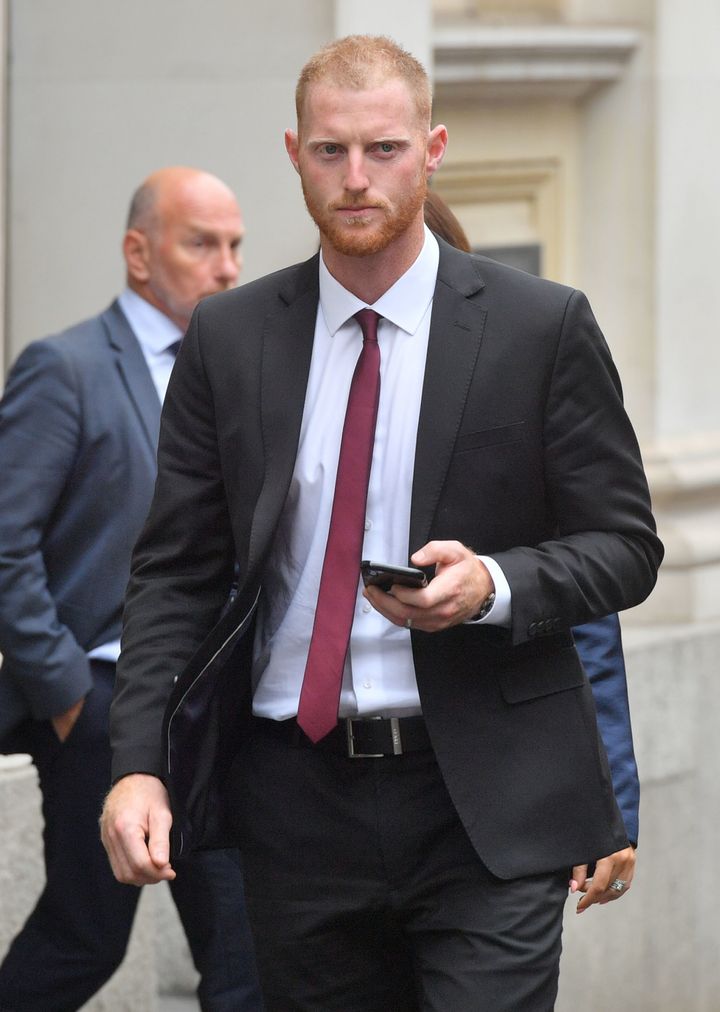 Ben Stokes is on trial accused of affray 