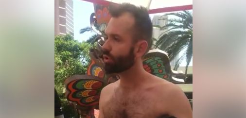 Chris Donohoe was removed from Encore Beach Club at the Wynn Las Vegas, allegedly because of his choice of swimwear. Donohoe, who is gay, believes that it was an act of discrimination.