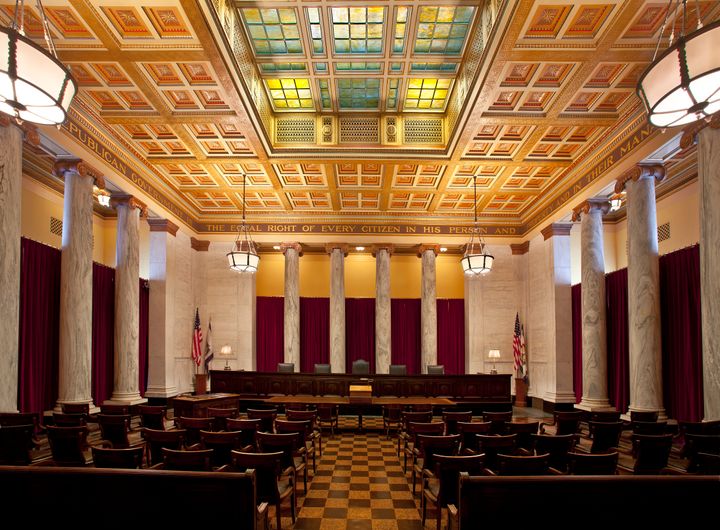 All four sitting justices of West Virginia’s Supreme Court of Appeals are facing possible impeachment over allegations that they misused public money.