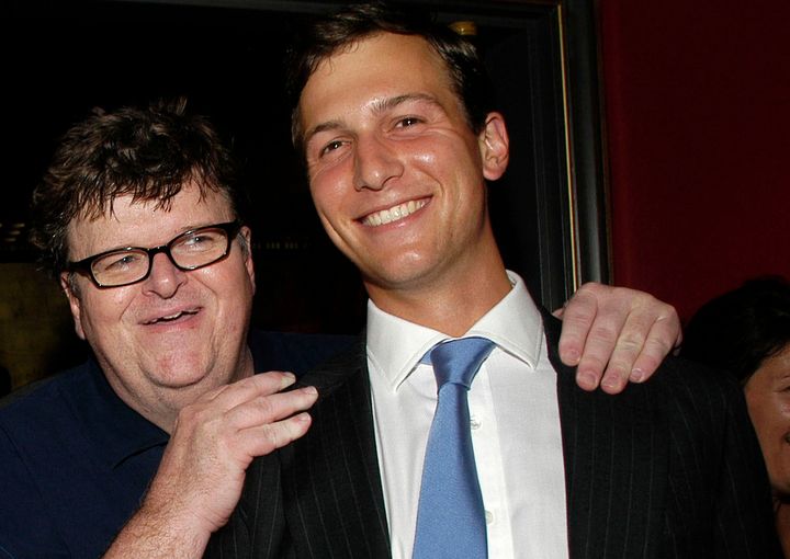 Michael Moore and Jared Kushner.