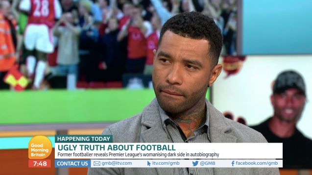 Jermaine Pennant appeared on 'Good Morning Britain'