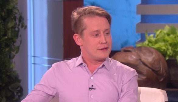 Macaulay Culkin on "The Ellen Show."