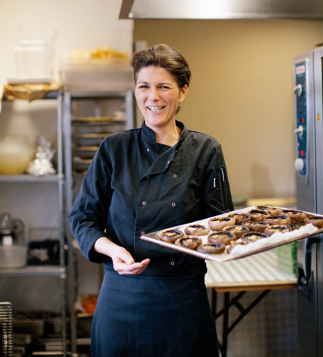 Em Franklin is Forest Green Rovers' head chef.