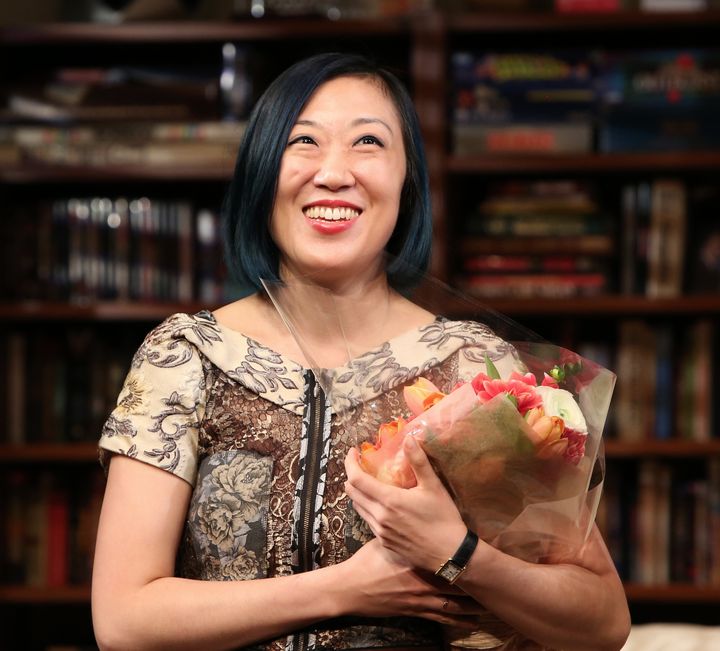 "Straight White Men" playwright Young Jean Lee said she always aims to "go out of my comfort zone" through her work. 
