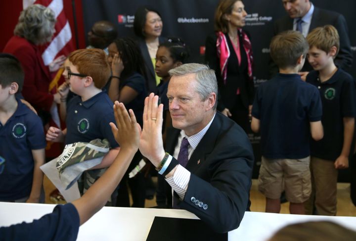 Mass. Gov. Charlie Baker signed a new bill into law on Thursday that will automatically enroll voters when they interact with certain state agencies.