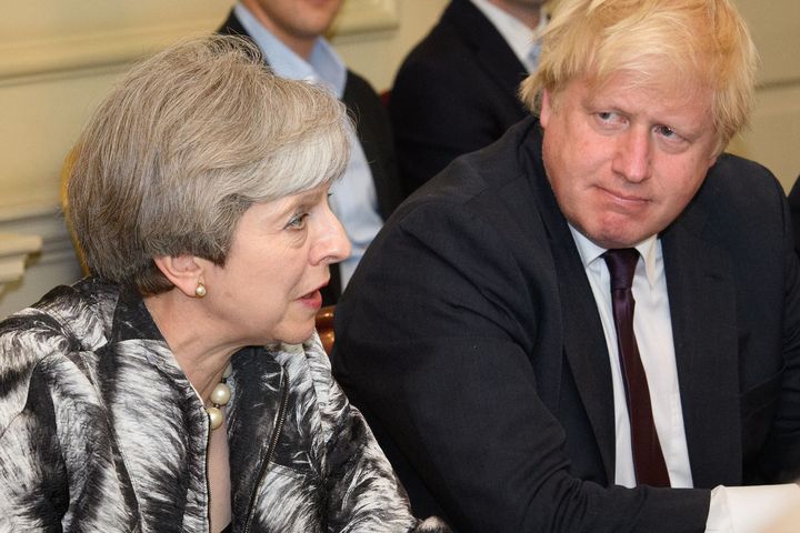 Theresa May has backed calls for Boris Johnson to apologise