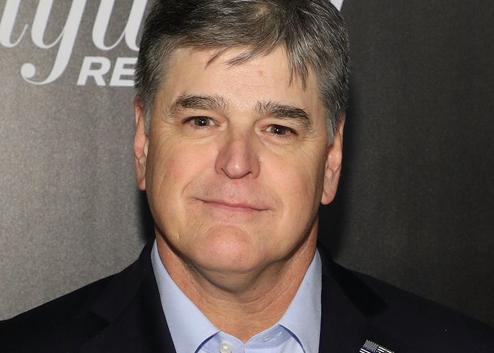 Fox News' Sean Hannity, a frequent critic of major media outlets, appears at a New York event honoring powerful media figures in April.