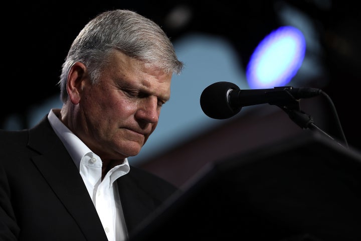 Franklin Graham is the son of the famed evangelist Billy Graham.