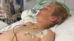 Αυτό το αγόρι εισήχθη στο νοσοκομείο με τροφική δηλητηρίαση κι έχασε το πόδι του