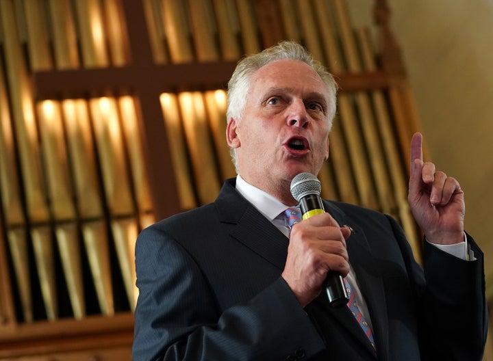 Former Virginia Gov. Terry McAuliffe (D) thinks lawmakers should consider pursuing impeachment against President Donald Trump.