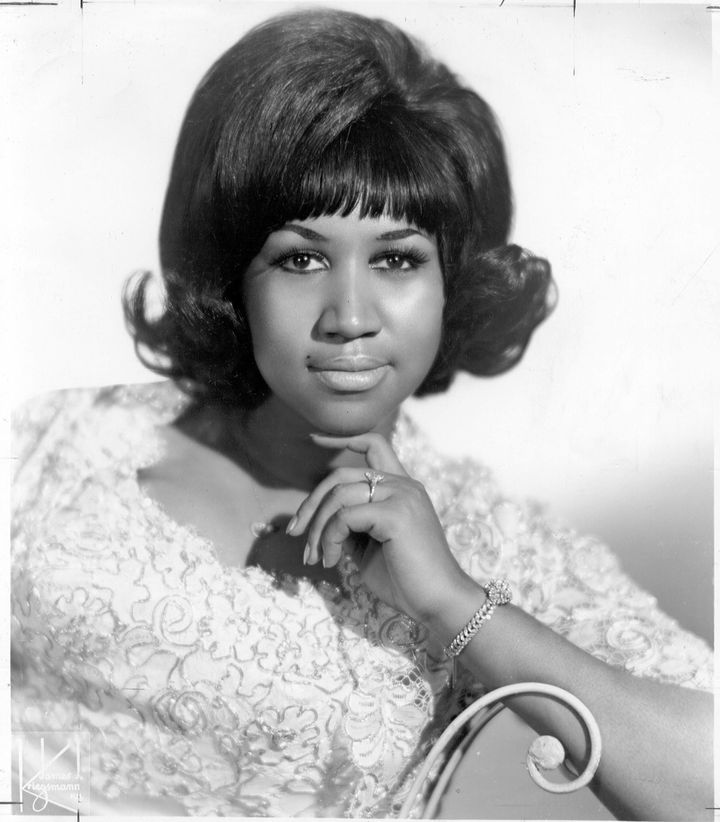 Aretha rose to fame during the 50s and 60s