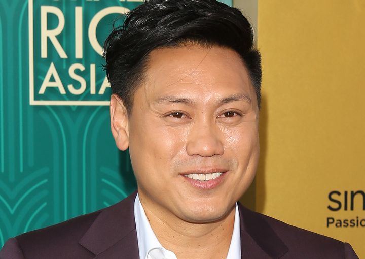 Jon M. Chu arrives at the Los Angeles premiere of "Crazy Rich Asians" on Aug. 7, 2018.