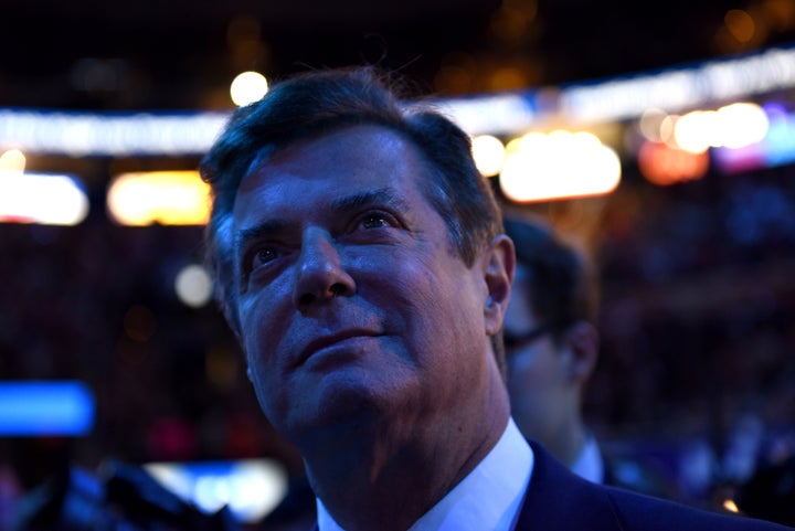 Trump campaign manager Paul Manafort at the Republican National Convention in Cleveland on July 21, 2016. In many ways, his indebtedness to Russia paralleled Trump’s.