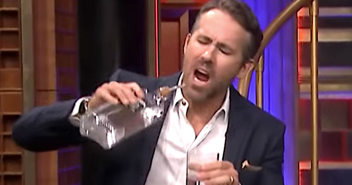 Try Not To Puke Watching Ryan Reynolds Drink A Truly Disgusting Cocktail Huffpost Entertainment 