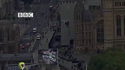 Rooftop Video Shows Moment Car Crashes In Westminster 'Terror' Incident