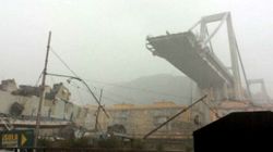 Motorway Bridge In Genoa Collapses