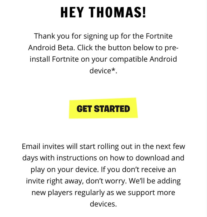 Fortnite' Android Version Available Now Sans Invite