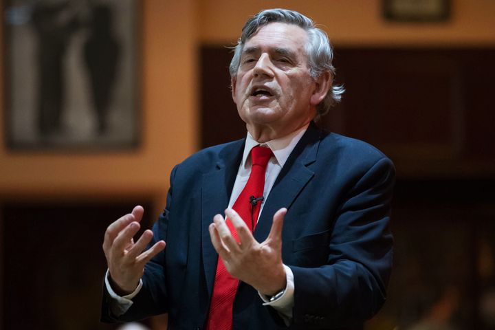 Former prime minister Gordon Brown who says lack of action to tackle child poverty is creating 'a generation of invisible boys and girls'