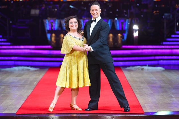 Kevin with his 2018 partner Susan Calman